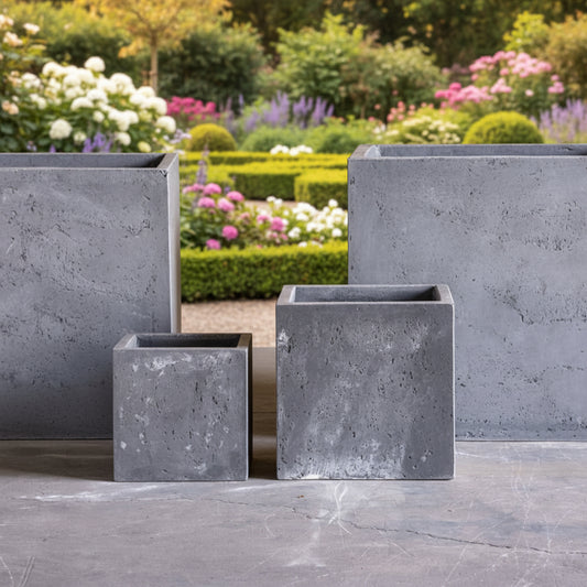 Onyx Dusk –  XXLarge Concrete Square Planter