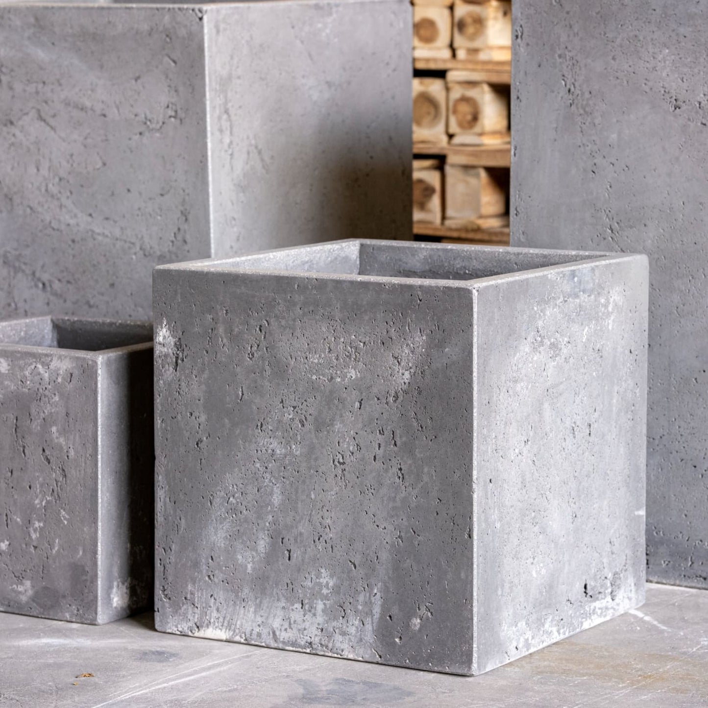 Onyx Dusk –  XXLarge Concrete Square Planter