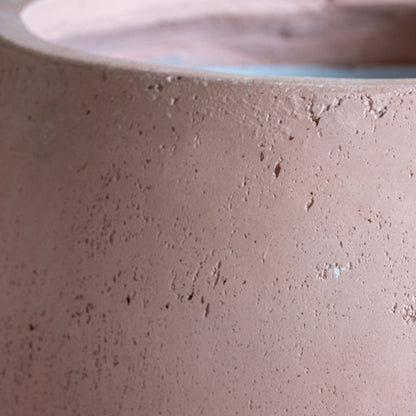 Blushstone XXL Concrete Sphere Planter