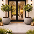 Onyx Dusk XXL Concrete Sphere Planter