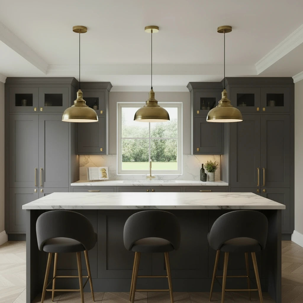 Retro Industrial Pendant Light
