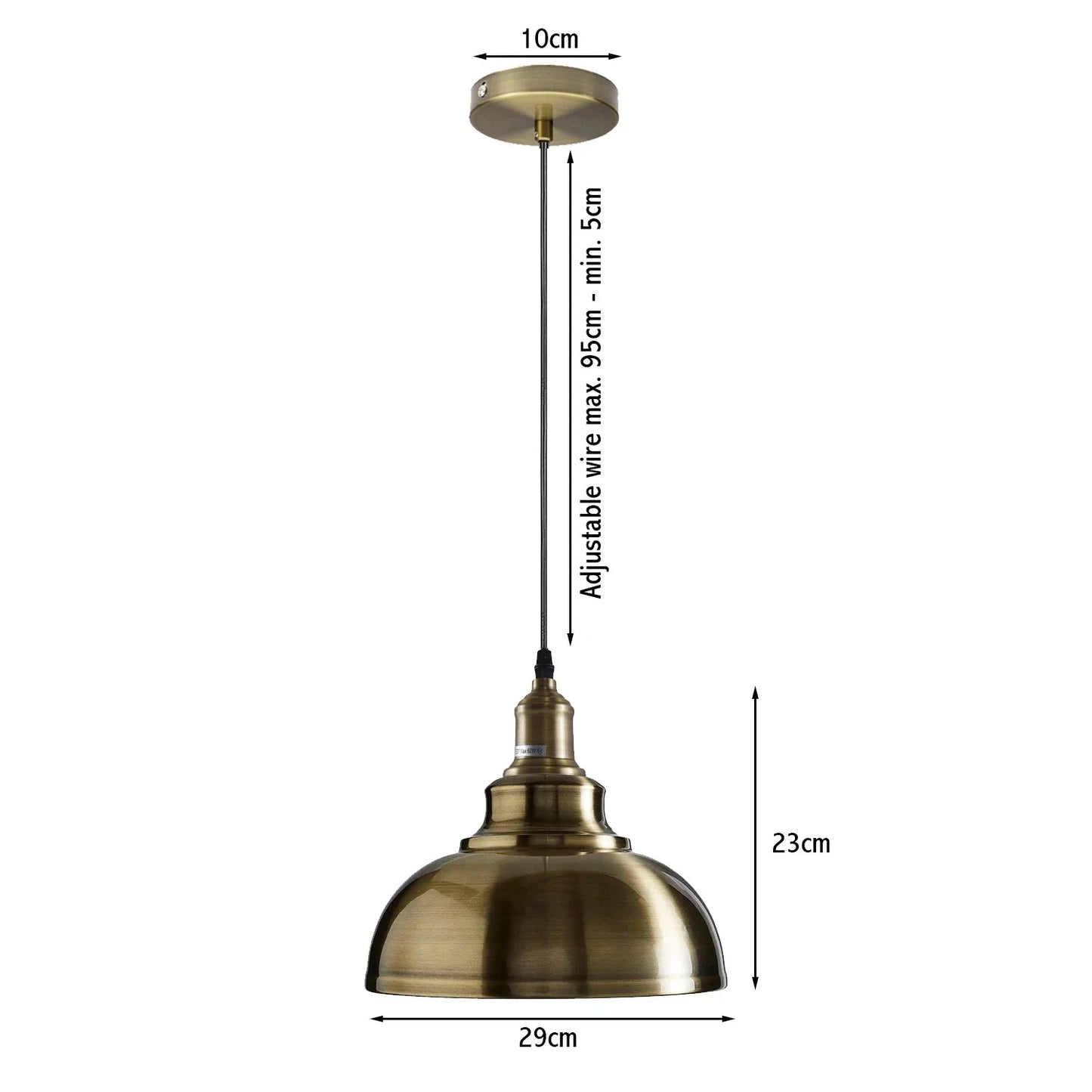 Retro Industrial Pendant Light