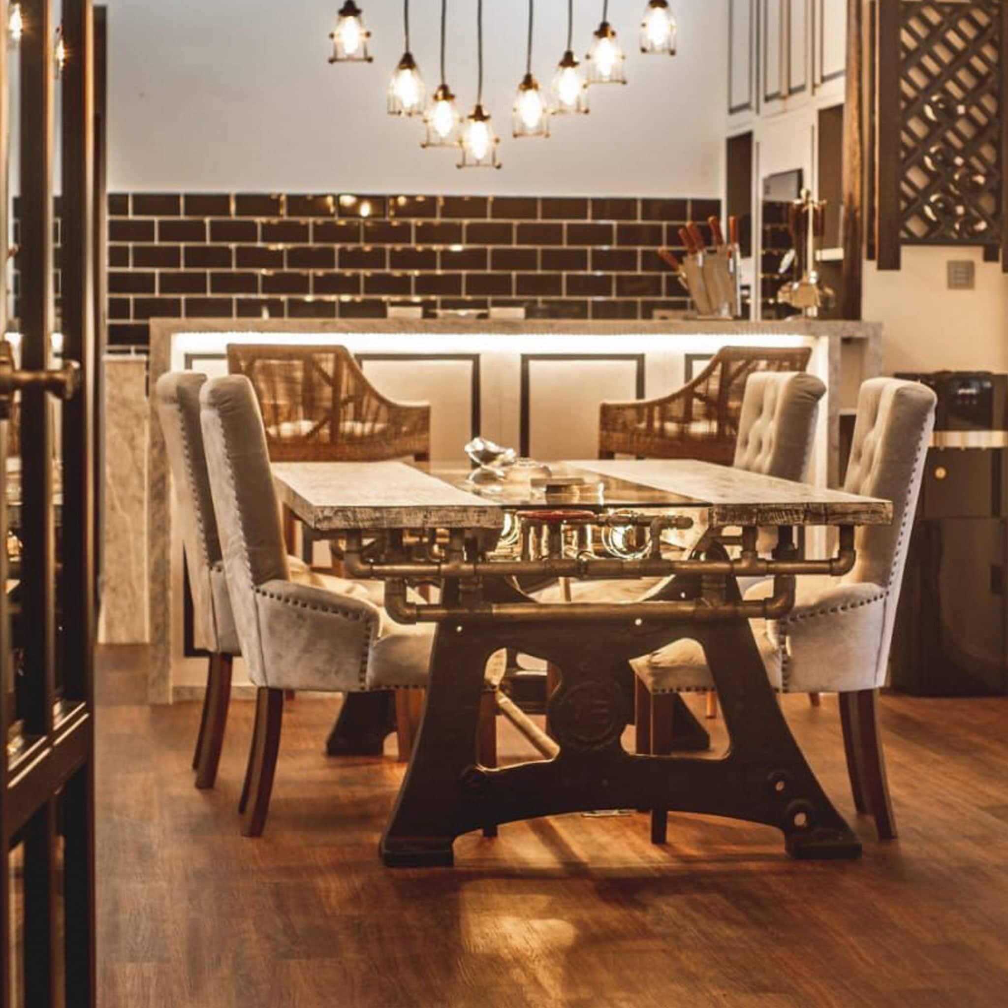 Unique Handmade Steam Punk Dinning Table