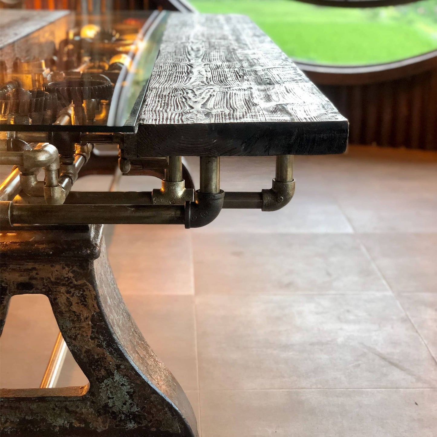 Unique Handmade Steam Punk Dining Table
