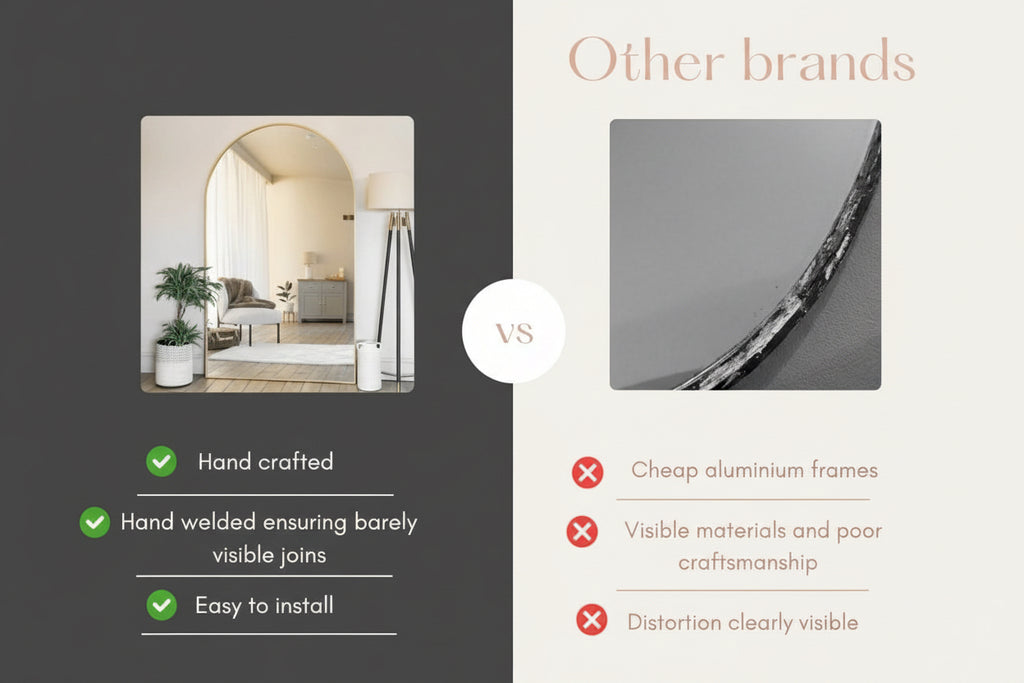 Full Length Gold Mirror